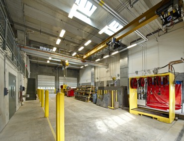 High Concrete Group maintenance facility, Silver LEED building