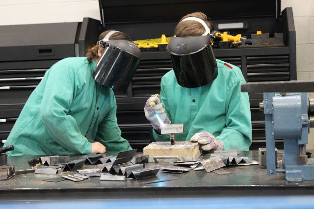 Students Learn Welding at Lancaster County Career & Technology Center