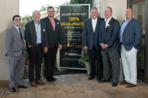 High Hotels Ltd.'s Courtyard by Marriott-Lancaster goes 100% solar-powered.