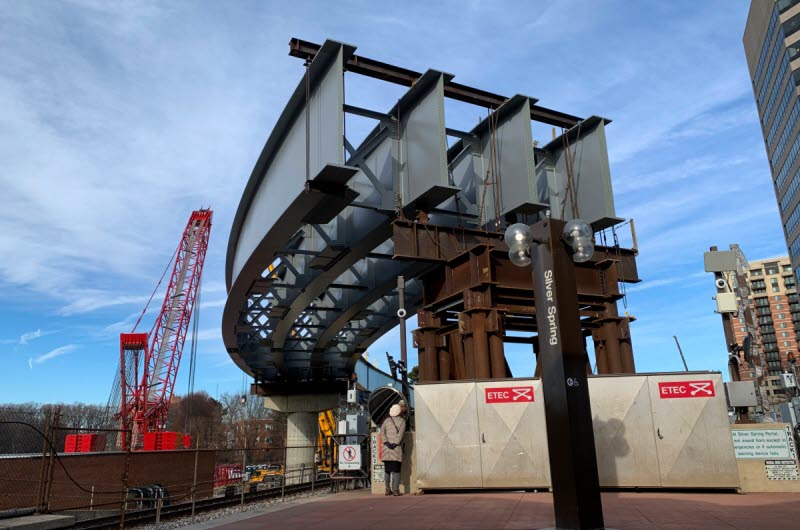 Purple Line Silver Spring Bridge