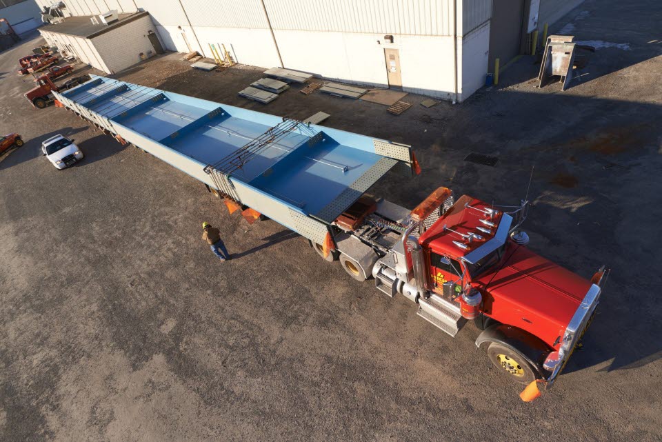 Tappan Zee Bridge girder "superload"