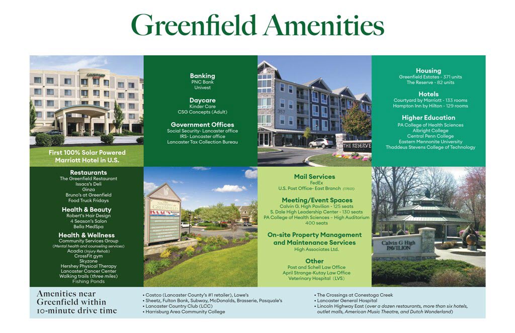 Greenfield Amenities