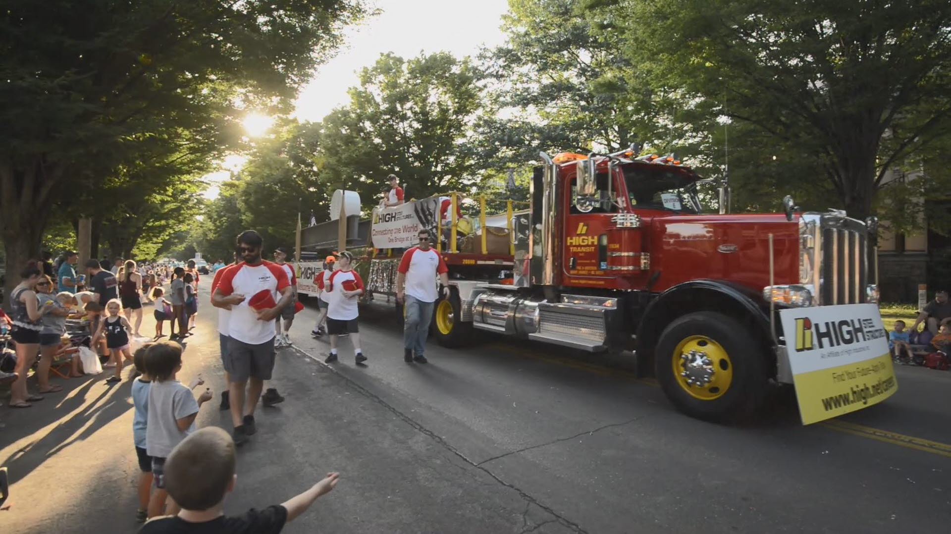 High Steel Structures LLC won the Little League Parade Grand Slam award.