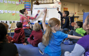 Students in CAP Head Start classroom. (Photo / Dan Marschka, LNP)