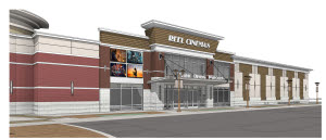 Reel Cinema seven-screen, 630-seat premier first-run cinema